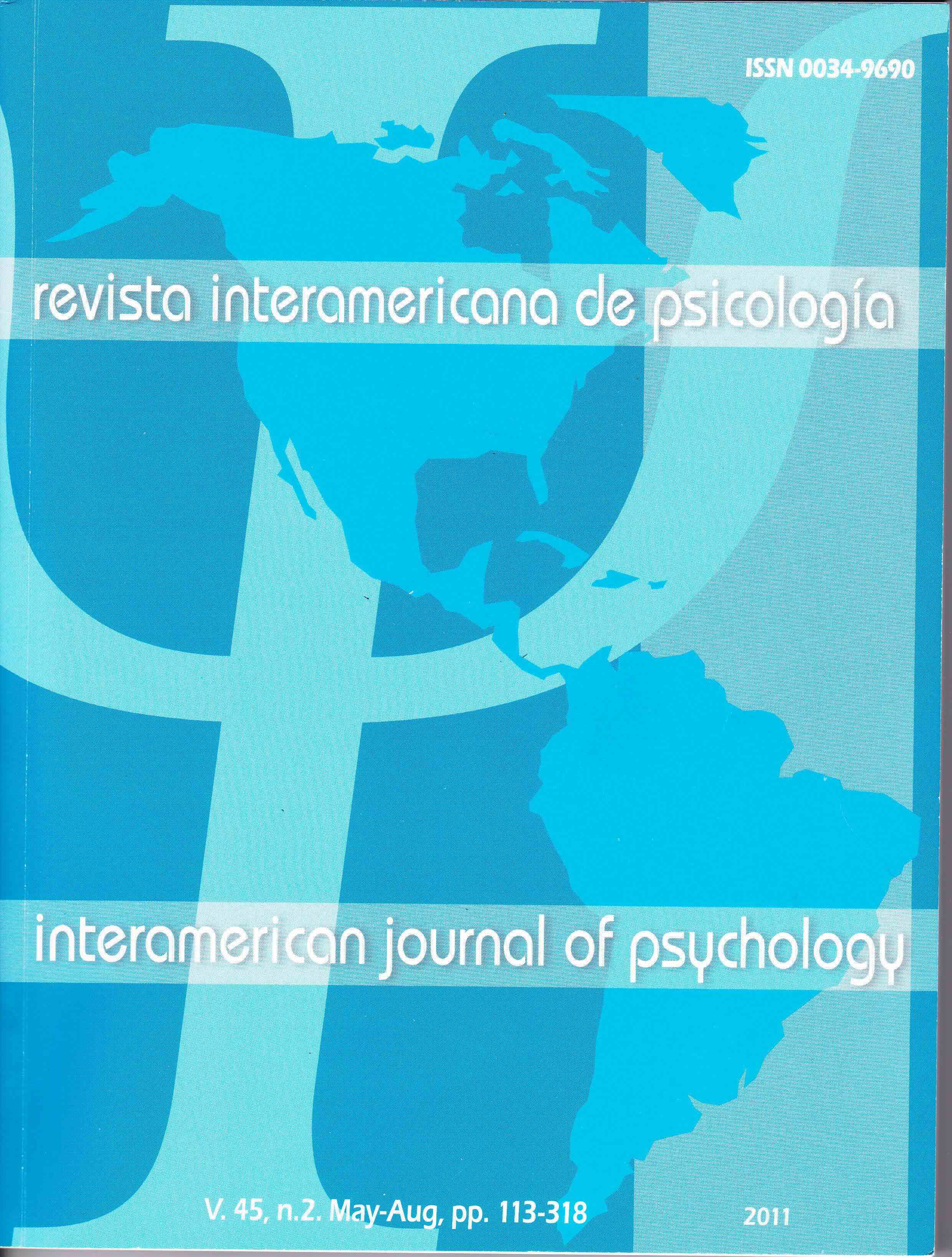interamerican journal psychology cover