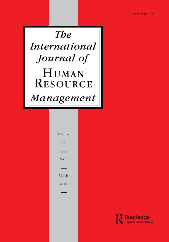 international journal of human resource management cover