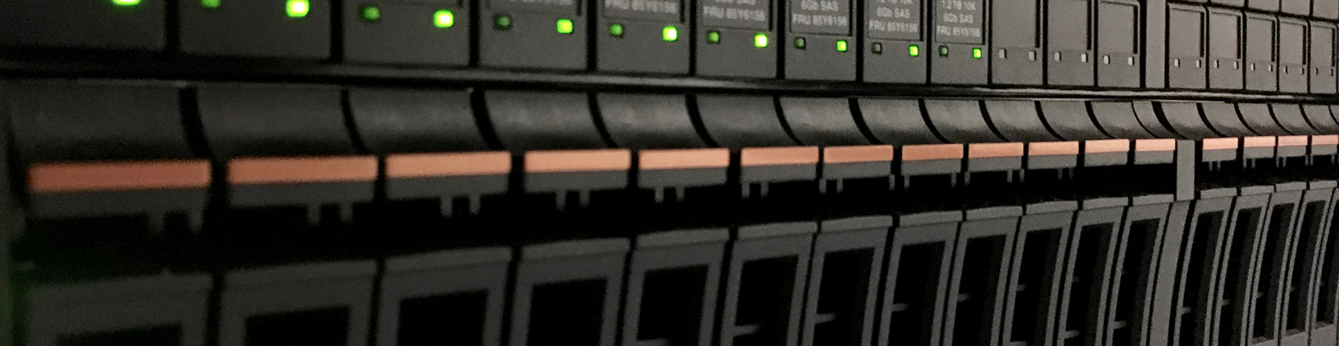 image of a disk array