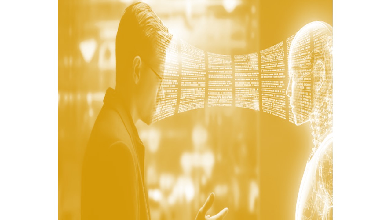 human sharing information with AI agent
