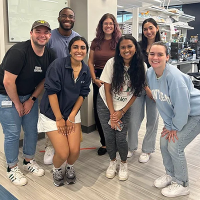 elizabeths lab students