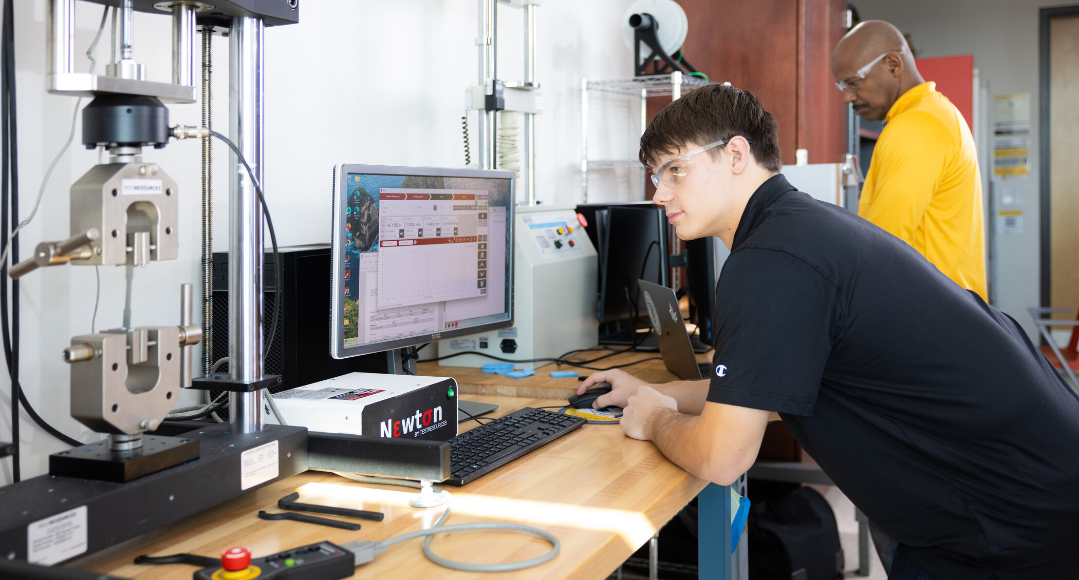 ksu professor and surp scholar doing research