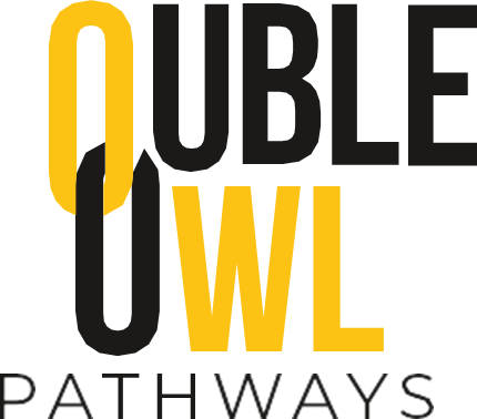 double owl wordmark