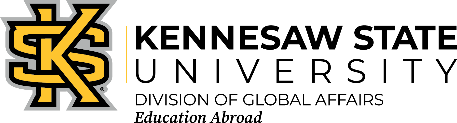 horizontal division of global affairs education abroad logo.