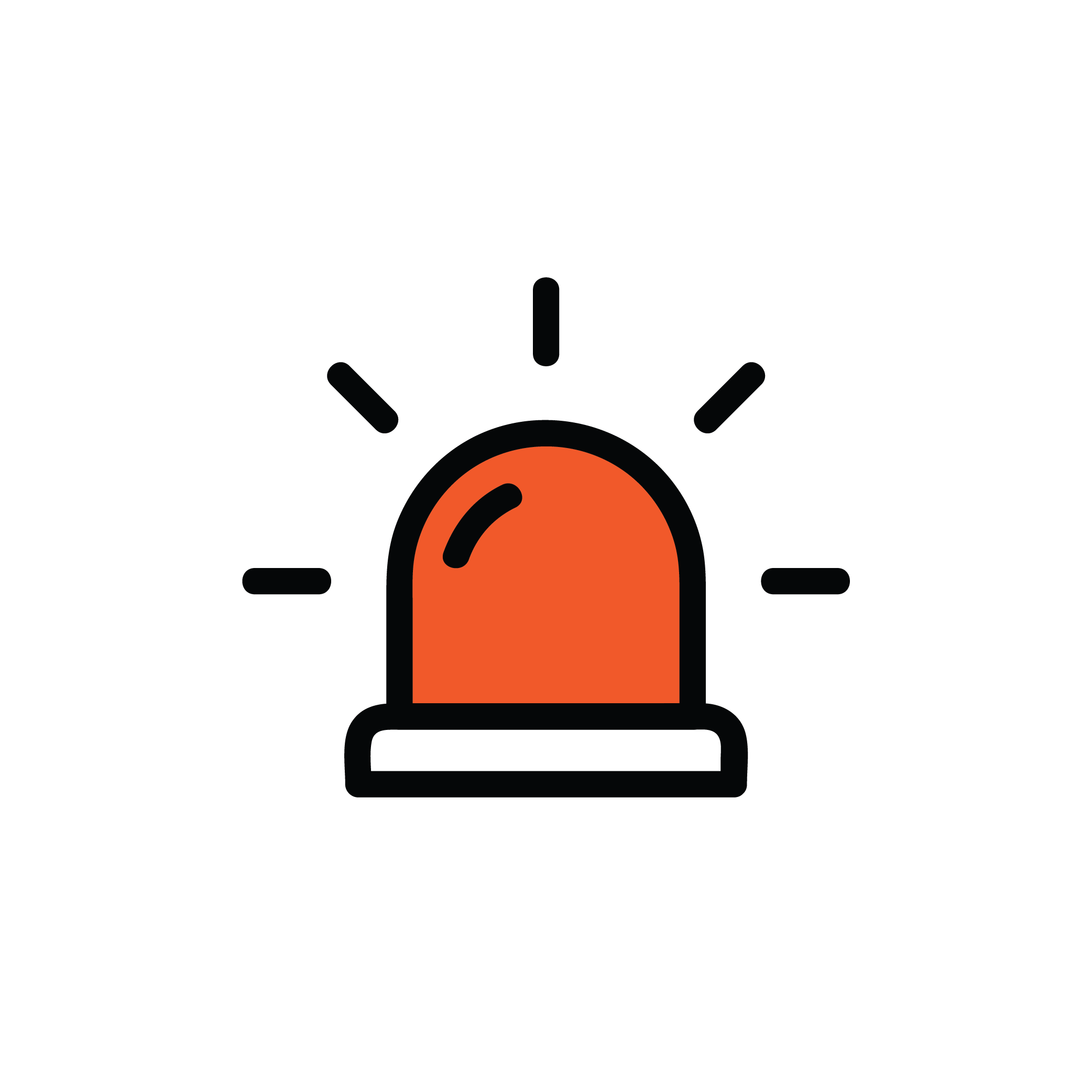 Icon of an alarm