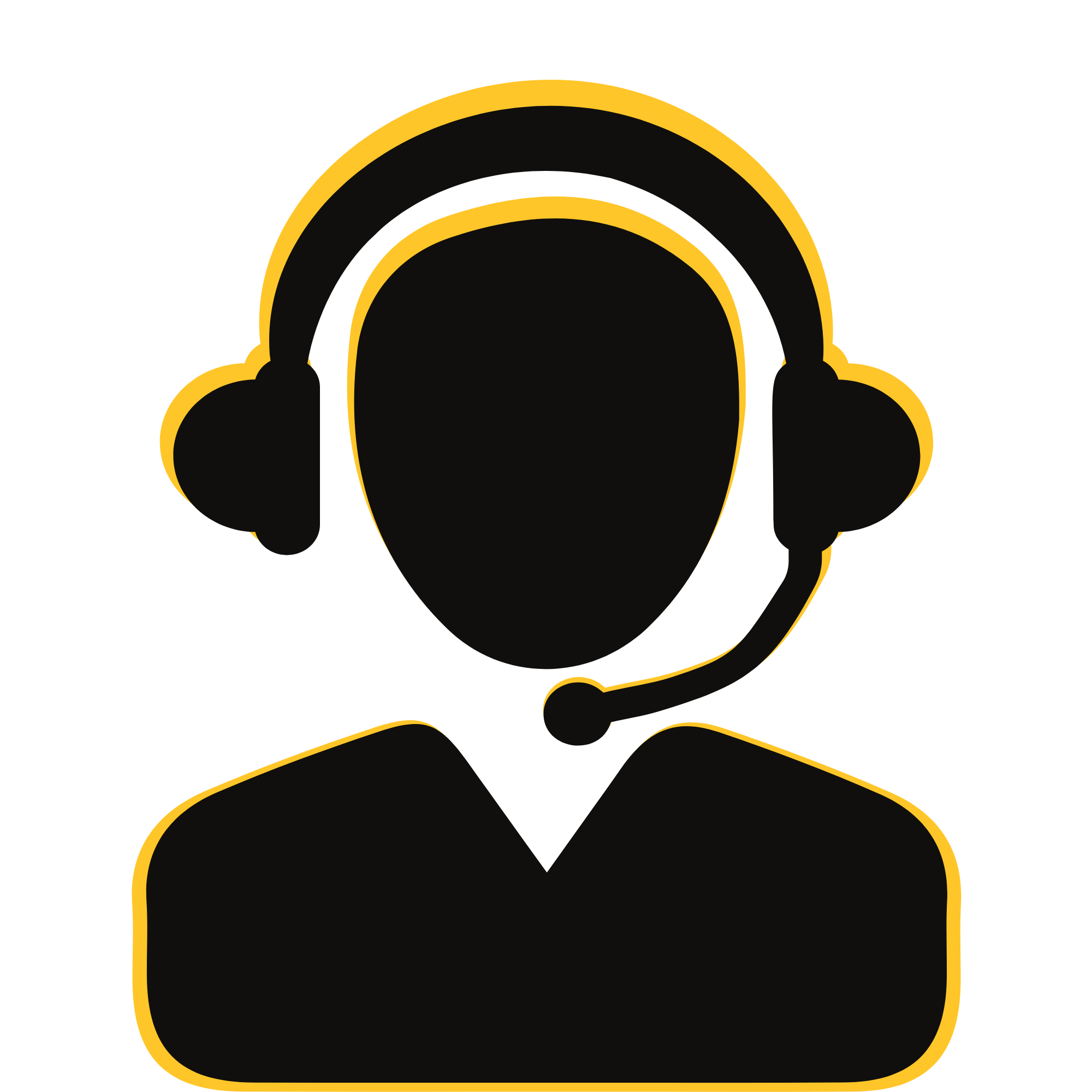 Icon of service desk employee